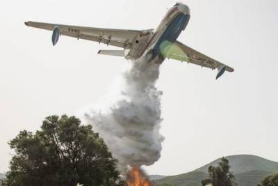 Россия отправила три самолета тушить пожары в Турции
