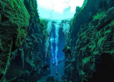 Исландская Сильфра: подводное ущелье, о котором грезят все дайверы мира