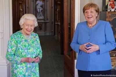 Елизавета II - Ангела Меркель - Елизавета Королева - Елизавета Іі - Королева Елизавета II приняла Ангелу Меркель в Виндзорском замке - unn.com.ua - Украина - Киев - Англия - Германия - Великобритания