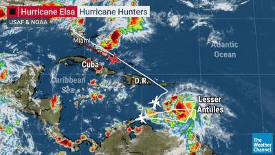 Эльза стала первым ураганом атлантического сезона — и, возможно, направляется во Флориду
