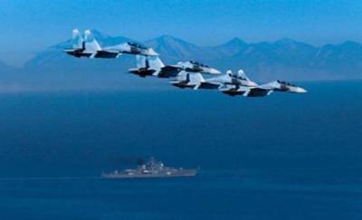 Авиация Черноморского флота провела учения по уничтожению кораблей