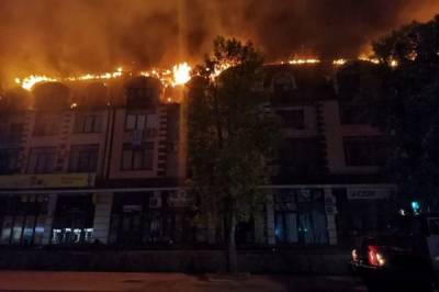 При пожаре в пятиэтажке на Кубани пострадал один человек