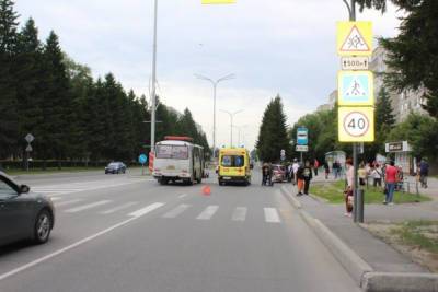 В Северске Томской области мотоциклист сбил 8-летнего пешехода
