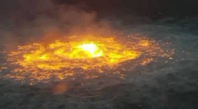 В Мексиканском заливе произошел подводный пожар на газопроводе