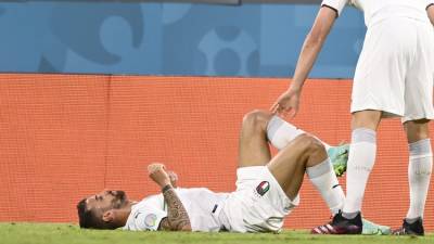 Защитник Спинаццола пропустит оставшиеся матчи сборной Италии на Евро-2020 из-за травмы
