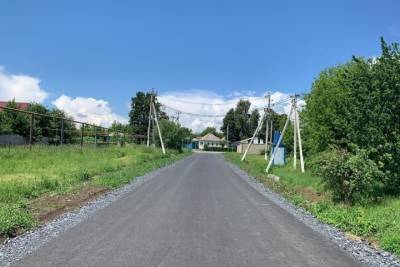 В Корочанском районе обновили более 10 км дорожного покрытия