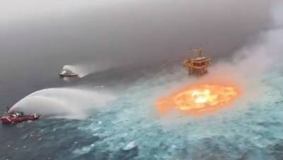 В Мексиканском заливе смогли потушить уникальный подводный пожар
