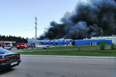 В Бийске произошел пожар на предприятии «Алтайский бройлер»