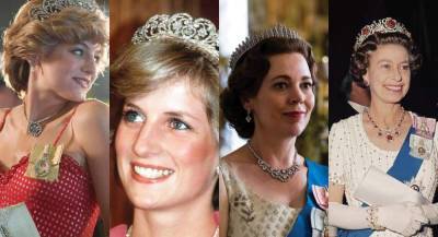 Елизавета II - принц Чарльз - принцесса Диана - Елизавета Королева - Елизавета Королева (Ii) - принцесса Анна - Сходство персонажей сериала «Корона» и их реальных прототипов - skuke.net - Англия