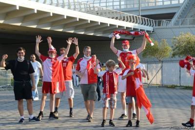 ЕВРО-2020 : Болельщики уже на Бакинском Олимпийском стадионе (ФОТО)