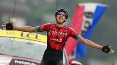 Бельгиец Тенс победил на восьмом этапе "Тур де Франс"