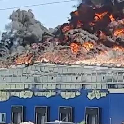 На предприятии "Алтайский бройлер" ликвидировано открытое горение