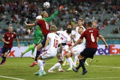 Каспер Дольберг - Дания обыграла Чехию со счётом 2:1 и вышла в полуфинал Евро-2020 - aif.ru - Украина - Англия - Чехия - Дания