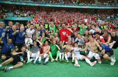 Дания вышла в полуфинал чемпионата Европы впервые за 29 лет