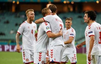 Дания в напряженном матче обыграла Чехию и вышла в полуфинал Евро-2020
