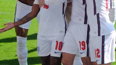 Сборная Англии открыла счет в матче чемпионата Европы против Украины