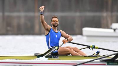 Грек Дускос стал олимпийским чемпионом в академической гребле, Вязовкин — пятый