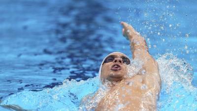 Рылов завоевал золото Олимпиады в плавании на дистанции 200 м на спине