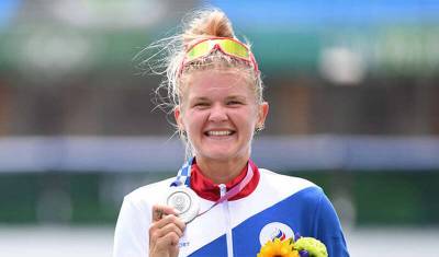 Анна Пракатень стала серебряным призером в академической гребле на Олимпиаде