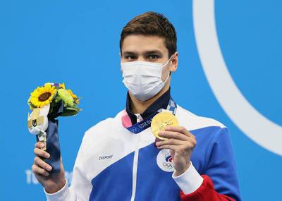 Пловец Рылов выиграл 200-метровку на спине, став двукратным олимпийским чемпионом Токио