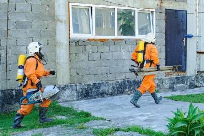 После страшного наводнения в Сочи провели учения спасателей
