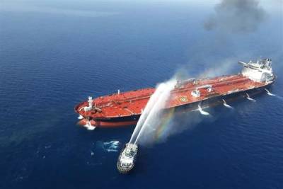 Британская военная группа засекла атаку судна у берегов Омана