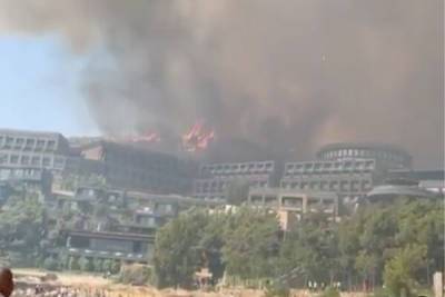 Пожар из турецкой Антальи перебросился в Бодрум, добравшись до дверей пятизвездочных отелей – Учительская газета