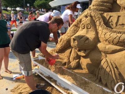 На одесском пляже пройдет 5-й фестиваль песчаных скульптур Odessa Sand Fest