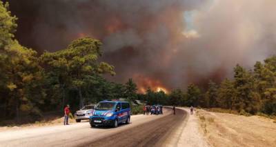 От лесных пожаров в Турции пострадали 42 населенных пункта