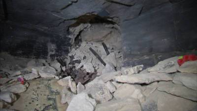 В Аджимушкайских каменоломнях в Крыму нашли вещи бойцов времен ВОВ