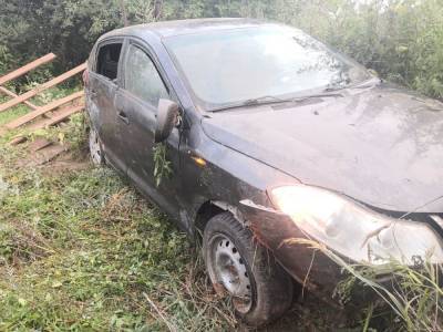 Автомобиль с подростками опрокинулся в кювет в Нижегородской области