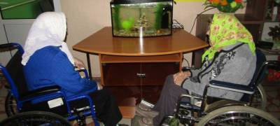 Постояльцы дома-интерната в Петрозаводске смогут наблюдать за жизнью рыб