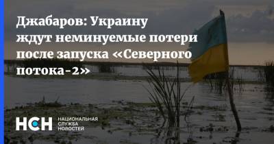 Джабаров: Украину ждут неминуемые потери после запуска «Северного потока-2»