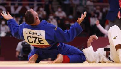 Чех Крпалек — олимпийский чемпион по дзюдо в категории свыше 100 кг
