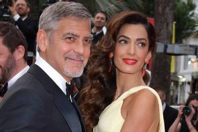 Джордж Клуни - Амаль Клуни - Снова близнецы: Амаль Клуни беременна во второй раз - skuke.net