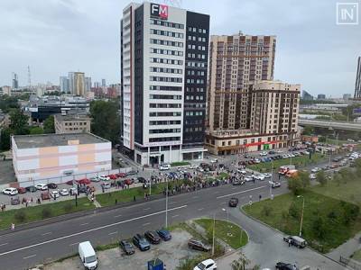 В Екатеринбурге эвакуируют людей из бизнес-центра FM