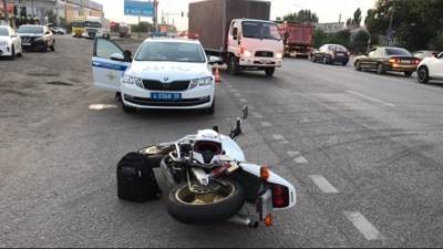 Два человека пострадали в ДТП с мотоциклом в Воронежской области