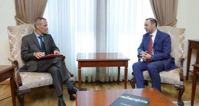 И.о. главы МИД обсудил проблему пленных с главой делегации Красного Креста в Армении