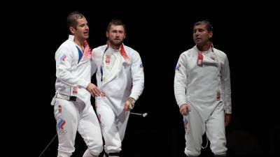 Российские шпажисты – серебряные призеры Олимпийских игр