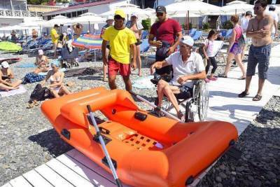 Пляжи Сочи проверят на доступность для людей с ограниченными возможностями
