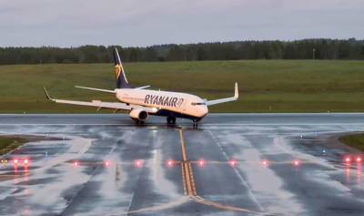 Инцидент с самолетом Ryanair: в Латвии возбудили уголовное дело