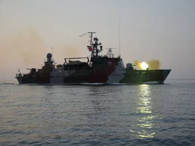 Украинские военные провели учения в Азовском море. За ними подглядывала ФСБ – ГПСУ