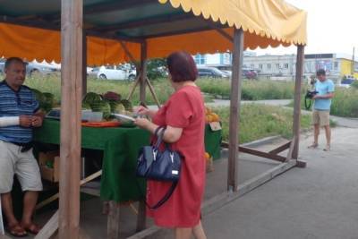 В Пензе нашли точки нелегальной торговли овощами и фруктами