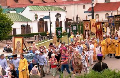 Мощи святого Александра Невского прибыли в Минск: ковчег завершает крестный ход по Беларуси