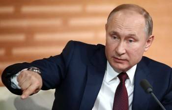 Только треть россиян доверяют Владимиру Путину
