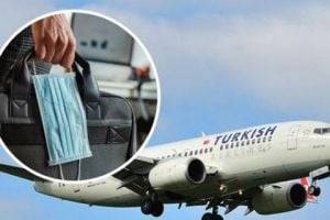 Харьковчанка устроила скандал в самолете из-за маски. ВИДЕО