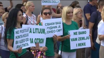 "Экология или онкология": сербы против добычи лития