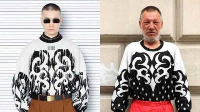 Французский модный бренд обвиняют в плагиате образов львовского бездомного Славика