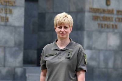 В украинской армии женщину впервые назначили командиром