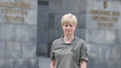 Женщину впервые назначили командующей в украинской армии